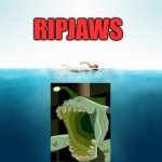 Title | RIPJAWS | image tagged in jaws,ben 10,ripjaws | made w/ Imgflip meme maker