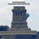 Statue of Liberty Hiding | 8 yr old me playing a serious game of hide and seek tag: | image tagged in statue of liberty hiding | made w/ Imgflip meme maker