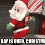 Image title | TURKEY DAY IS OVER. CHRISTMAS TIME. | image tagged in gifs,image tag | made w/ Imgflip video-to-gif maker