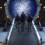 Stargate SG-1 Team Entering Gate
