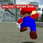 Mario what the smg4 GIF Template