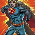 Superhero slothbertarian