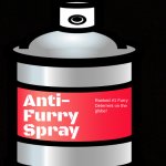 Anti Furry Spray template