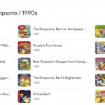 Slavic Simpsons Video Games 1990s