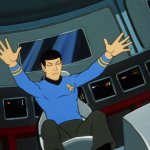 Star Trek The Animated Series Spock Jazz Hands meme