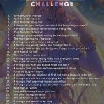30 day manga challenge