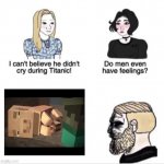 Never forget Rueben | image tagged in girls vs boys sad meme template | made w/ Imgflip meme maker