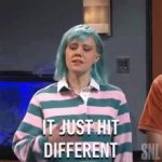 It just hit different SNL gif GIF Template