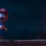 Mario Running Into The Bullet