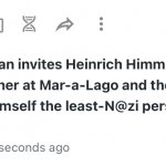 Slothbertarian invites Heinrich Himmler & Adolf H!tler to dinner