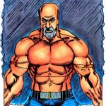 Comic Muscle Man