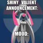 Shiny Valiant Announcement Meme Generator - Imgflip