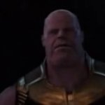 Thanos Appears GIF Template