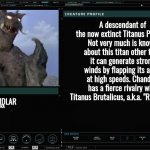 Titanus Chandora Titan Profile