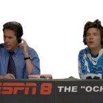 Dodgeball Underdog Movie Announcers Transparent Background