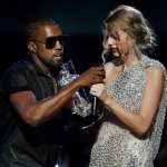 Kanye West snatches microphone from Taylor Swift