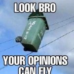 Look bro your opinions can fly