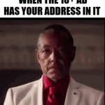 i just got one and it has my city in it.... | WHEN THE 18+ AD HAS YOUR ADDRESS IN IT | image tagged in gifs,relatable | made w/ Imgflip video-to-gif maker