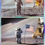 Moon landing anime