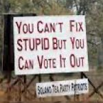 You Can't Fix Stupid But You Can Vote It Out