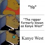 Disrespect the Ye rebrand meme