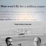 Wright Brothers 9 days later