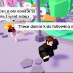 Robux beggers -Roblox-