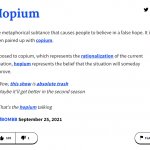 Hopium definition