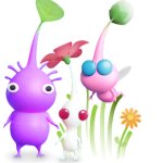 Purple Pikmin & White Pikmin & Winged Pikmin