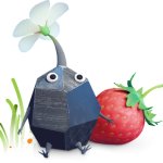 Rock Pikmin with Strawberry