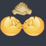 Emoji kiss template