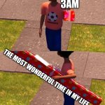Its here I Imagine my perfect life and dream about it | 3AM; THE MOST WONDERFUL TIME IN MY LIFE | image tagged in toy story present,3am,funny memes,funny,memes,dankmemes | made w/ Imgflip meme maker