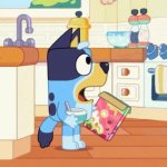 bluey shocked GIF Template