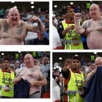 Topless Soccer Fan Told To Put On A Shirt template