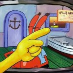 SpongeBob Pointing at Himself meme