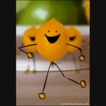 Dancing Lemon GIF Template