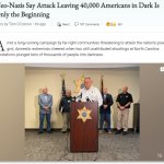 Neo-Nazis attack power station in North Carolina meme