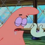 Partick and squidward GIF Template