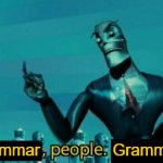 Grammar people grammar