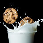 Cookies in milk