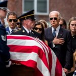 Joe Biden at Beau Biden funeral