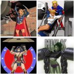 Quad-Superheroine Collage 3