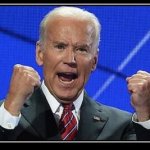 Angry Biden Fists Up