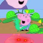 Grandpa Pig Not All Sins are Forgivable meme