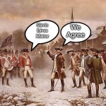 Redcoats vs Patriots | We Agree; Slavic Lives Matter | image tagged in redcoats vs patriots,slavic | made w/ Imgflip meme maker