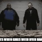 mfs complicated | THERAPISTS WHEN GIRLS WITH DYED HAIR WALK IN | image tagged in gifs,money,funny | made w/ Imgflip video-to-gif maker