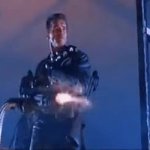 Terminator Minigun GIF Template