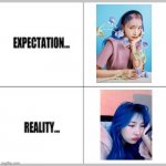 The look. | image tagged in expectation vs reality | made w/ Imgflip meme maker