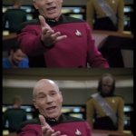 double annoyed picard