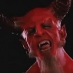 Satan Horns licking mouth tongue JPP GIF Template